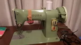 How to thread a Singer 185J