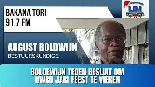 BT WOENSDAG 24 DEC 2025 || BOLDEWIJN TEGEN BESLUIT OM OWRU JARI TE VIEREN