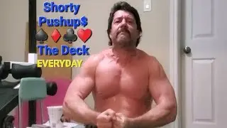400 xShorty Pushup$ = 54 Burpee$&spades;️&diams;️&clubs;️&hearts;️The Deck +2Dime$ Everyday