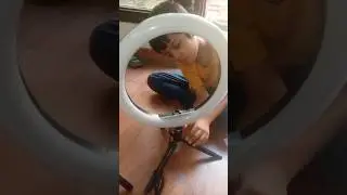 LED ring light with tripod stand  /DRL 14C #shorts #tripodstand #ledringlight #viral #ytshorts