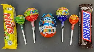 Satisfying video Asmr lollipops candy unboxing video Asmr opening video