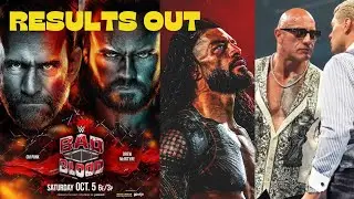 🤩All Winners Of WWE BadBlood!! My Prediction for This PLE #wwe #romanreigns #wrestling