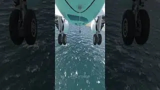 Hardest Plane Landing at Logan International Airport! 🛬 #LoganAirport #PilotFail #HardLanding