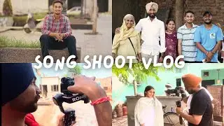 Song shoot vlog ❤️😍 | behind the scene 😆| thabba kamii | Charde Panjab aale 