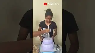 2 kg 2 tier cake for 1st birthday # cake # frostingideas#thanjavurvlog #2tiercakedecoration