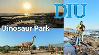 Dinosaur Park Diu | Top Tourist Places In Diu | Nagoa Beach 