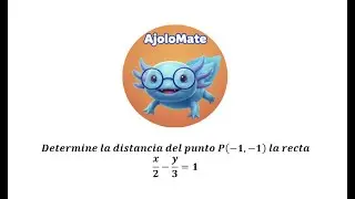 Geometría PRECB -  Hallar la distancia de una ecuación simétrica a un punto
