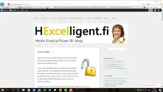 Power BI: PX-Web datan k&auml;sittely ja visualisointi