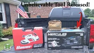 Best NEW Tool released - Setup and Review of Harbor Freight Band Saw Dual Stand