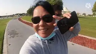 Aspire Park morning walking/ family bonding