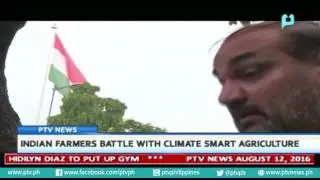 Indian farmers battler with climate smart agriculture