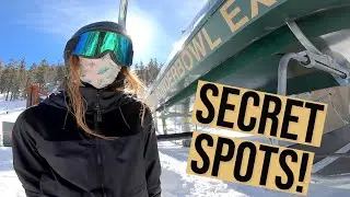 SNOWBOARDING SECRET SPOTS at HEAVENLY! + VANLIFE SKATEBOARDING & HAIRCUTS!?