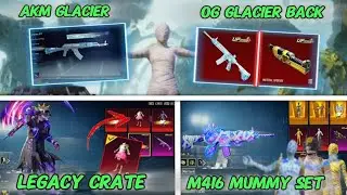 🤯M416 GLACIER RETURN IN CLASSIC |🤯M416 FOOL & LEGACY CRATE RETURN |🔴MUMMY SET WITH M416 | NEW M416😍