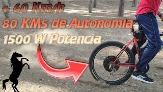 No salgas a la calle con esto | Convierto en una Bicicleta SUPER POTENTE una bici barata
