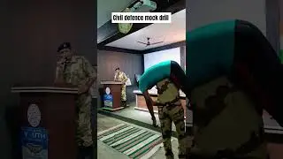 civil defence mock drill