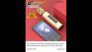 Mic Karaoke Mic Wireless Microphone Speaker Mikrofon Wireless Bluetooth Karaoke