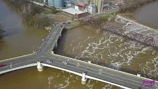 4k Drone Video Zanesville Ohio