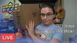 LIVE CASE BREAK: 2023-24 Upper Deck MVP Hockey! Breaking for Bedard?