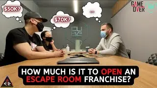 How MUCH does it cost to OPEN an ESCAPE ROOM Franchise?!!