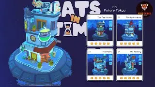 Cats in Time: Future Tokyo Complete/All Hidden Pieces , iOS/Android Walkthrough
