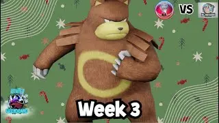 This bear is a little Tricky! UNPL Winter Wildcard Week 3 vs the Baltimore Blastoises