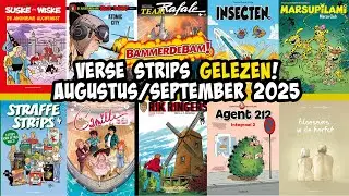 Verse Strips GELEZEN Augustus 2025 &ndash; met Peter, Daan en Jacarrino