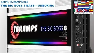 AMPS TARAMPS #60 - AMPLIFICADOR TARAMPS THE BIG BOSS 8 BASS - 8000Wrms - UNBOXING