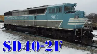 Up Close with a CP Jordan Spreader & CMQ SD40-2F Road #9011
