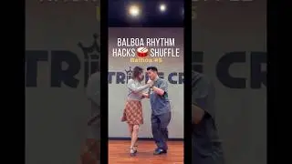 Balboa Rhythm Hacks 🥁 (Shuffle & Kick-Ball-Change!) #shorts #swingdance #취미생활