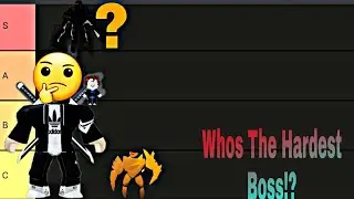 Ranking All Raid Bosses From Easiest To Hardest!||Roblox Dungeon Quest(DQ)