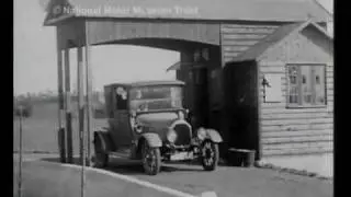 The First AA Roadside Petrol Station 1920