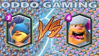 FISHERMAN VS LUMBERJACK - CLASH ROYALE BATTLE #117