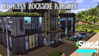 Sims 4 Community Lot | Karaoke Bar | No CC | Ro Kaya Rockside Karaoke