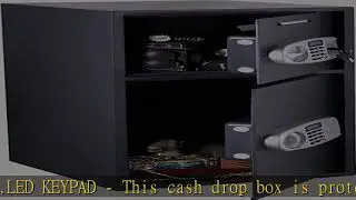 Paragon Lock & Safe - 7900 Double with Drop 7900 Double Door Digital Depository Safe Cash Drop Safe