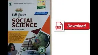 How to download Class 10th evergreen self study in social science .Pdf.