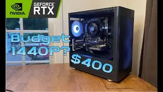 I Built a $400 1440P Gaming PC in 2025! | $400 RTX Gaming PC 2025