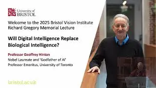 Richard Gregory Memorial Lecture 2025 - Will Digital Intelligence Replace Biological Intelligence?