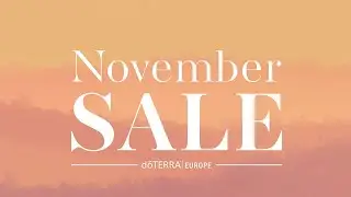 doTERRA November Sale 2023