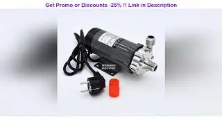 Original HomeBrew Pump MP-15R Food Grade 304 Stainless Steel Brewing Home brew 220V Magnetic Water