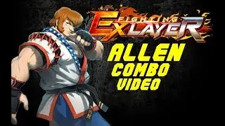 Fighting EX Layer Allen Combo Video