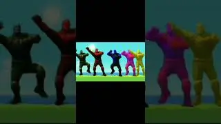 Wrong Heads Top Superheroes Hulk Learn Colors With Dancing Superheroes | Hulk Dancing