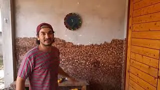 Idéia genial um relógio de parede