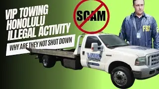 Exposing VIP Towing Honolulu Hawaii Worst Towing Company, Preying On Active Duty Military And More