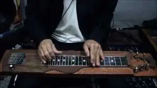 Relic Custom Shop - LAP STEEL R&Uacute;STICA EM MOGNO BICENTEN&Aacute;RIO