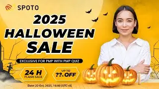 🚀2025 SPOTO Halloween Sale🔥Exclusive for PMP with PMP Quiz