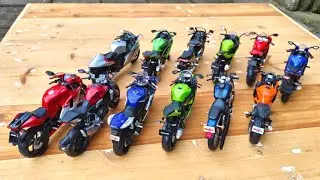 Showing of Scale Model Sport Bikes 1/12 | Kawasaki | Suzuki | Honda | Ducati | Diecast Collection