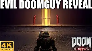 Evil DOOM Guy Reveal Scene - DOOM Eternal DLC The Ancient Gods