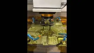 Sparking with AccuteX EDM DS-500X Die Sinker Machine