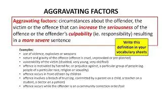 Sentencing factors