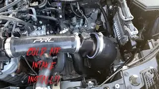 Установка холодного воздухозаборника PRL на Civic Si 11-го поколения!